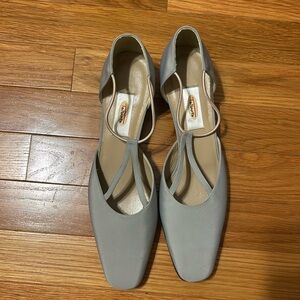 Talbots new light gray as 8.5 N dress shoes formal